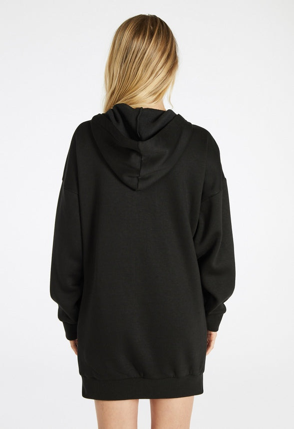 Sweatshirt Dress Black