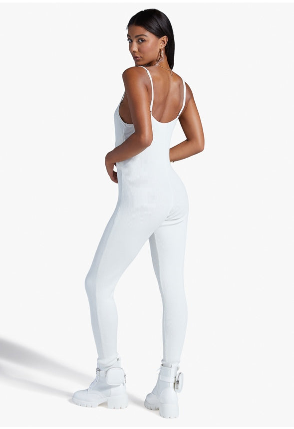 RIBKNIT BODYSUIT Marshmallow