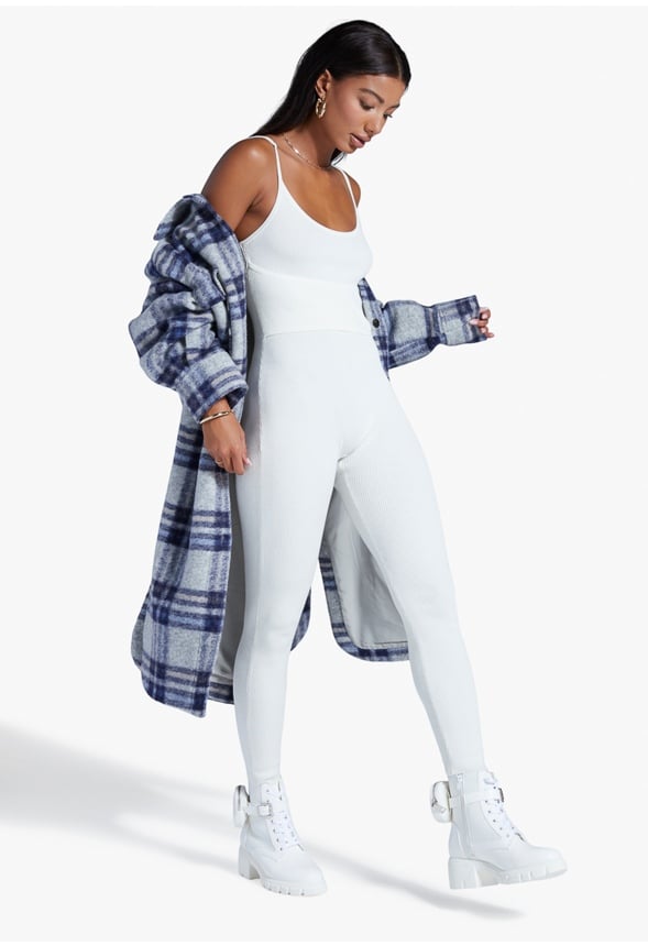 RIBKNIT BODYSUIT Marshmallow
