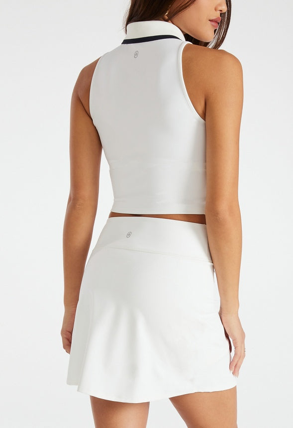 Active Mini Skirt Bright White/ Dark Sapphire