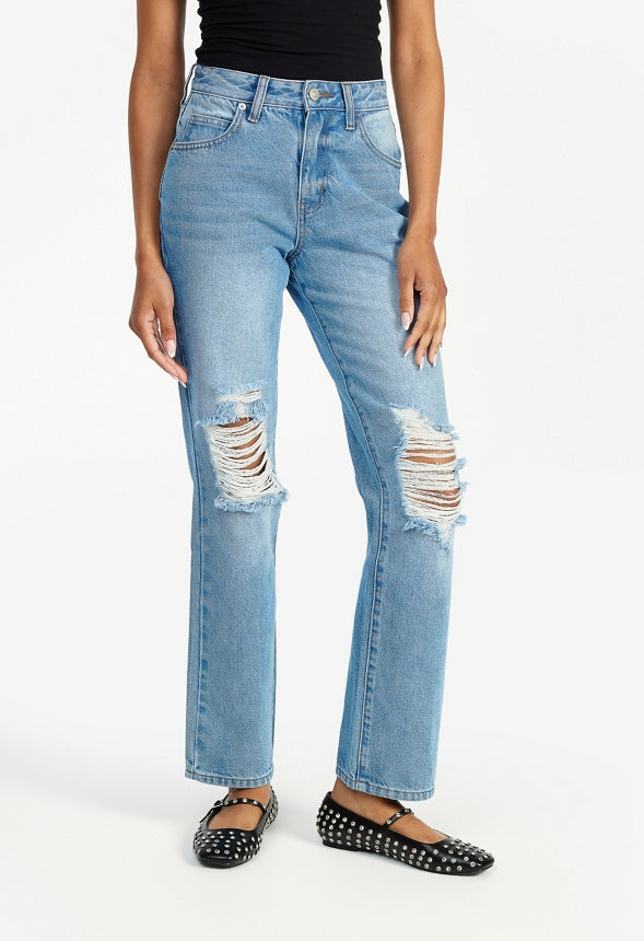 Ali High Rise Bootcut Jeans Hooked
