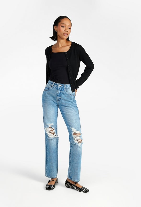 Ali High Rise Bootcut Jeans Hooked