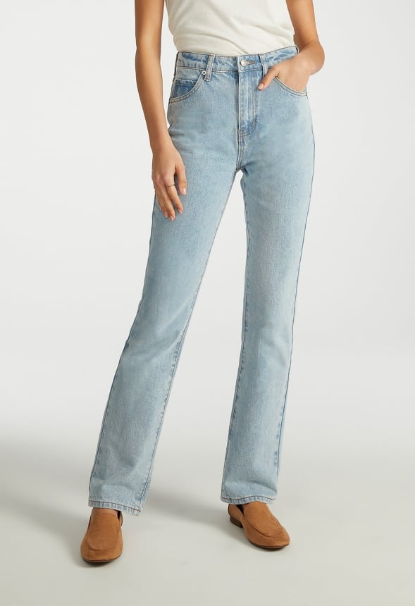 High Rise Bootcut Jeans Water