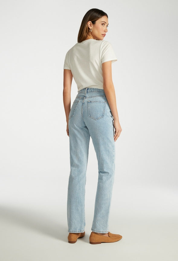 High Rise Bootcut Jeans Water