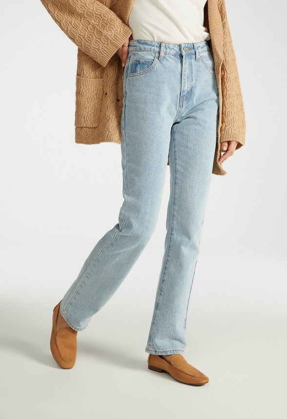 High Rise Bootcut Jeans Water