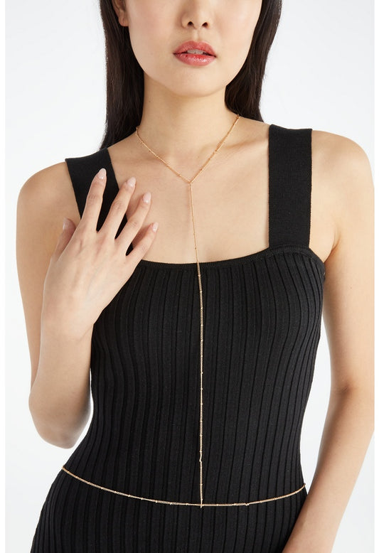 Demi Delicate Chain Bodychain Gold