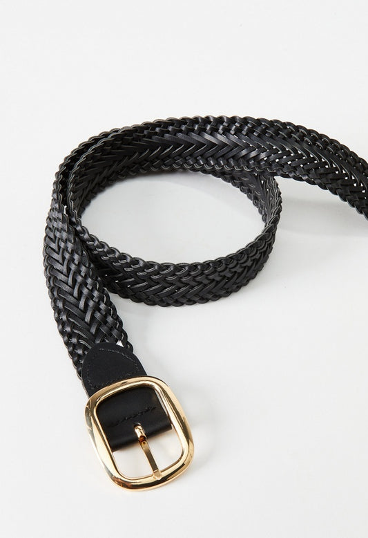 WOVEN BELT Black