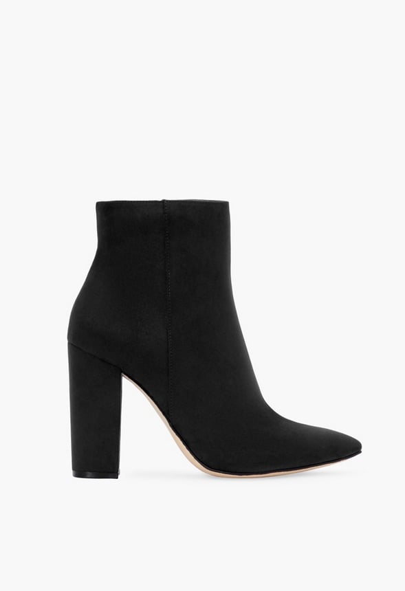 Rosamund Block Heeled Bootie Black