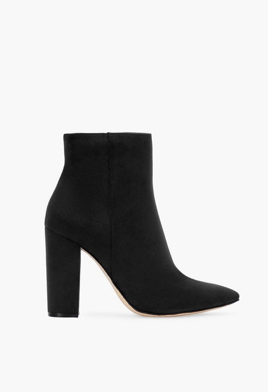 Rosamund Block Heeled Bootie Black