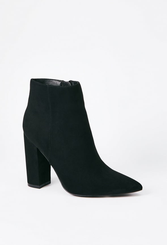 Rosamund Block Heeled Bootie Black