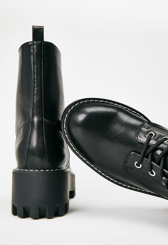 Eletra Combat Bootie Black Onyx