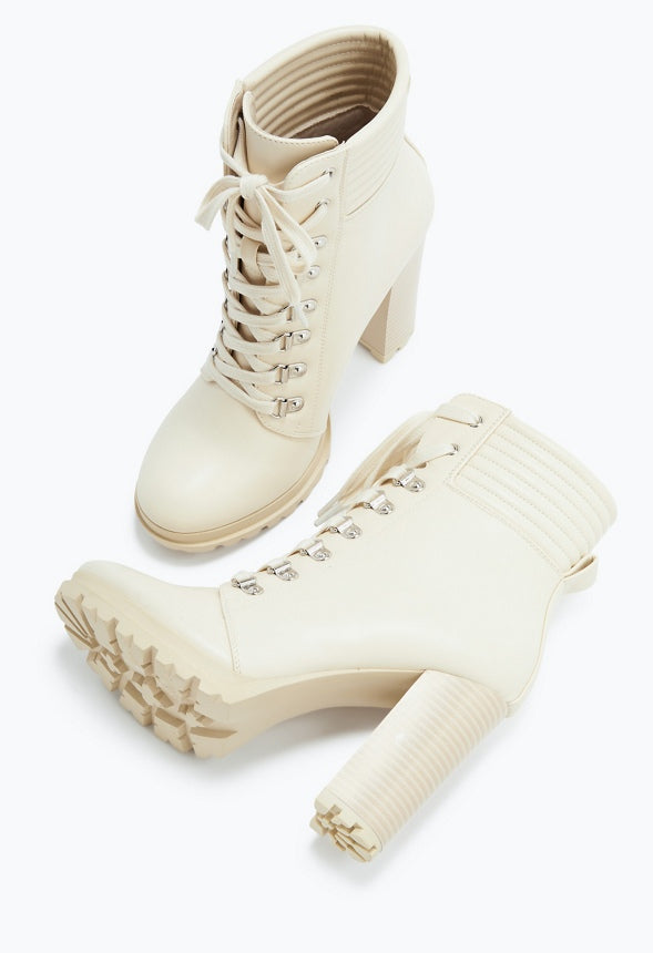Shandee Lace-Up Bootie Birch