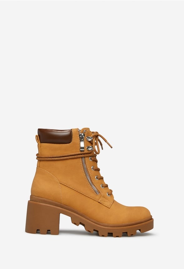 SEBBE LUG SOLE BOOTIE Camel