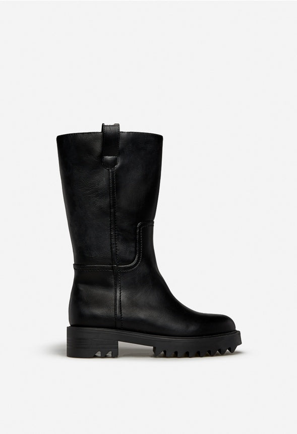 JAFFIE FLAT BOOT Black