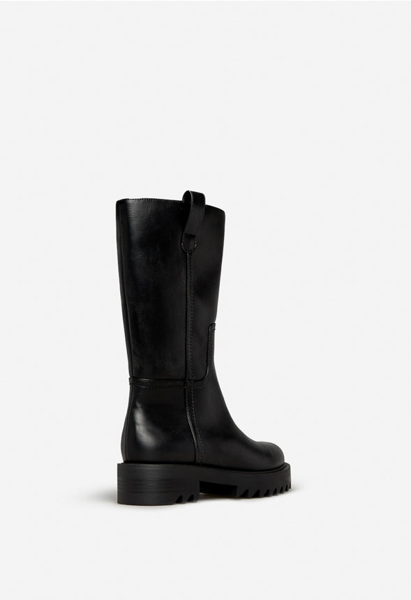 JAFFIE FLAT BOOT Black