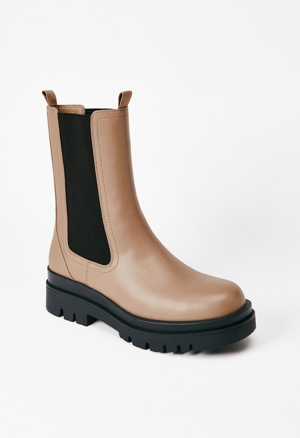 Candide Platform Chelsea Boot Portabella