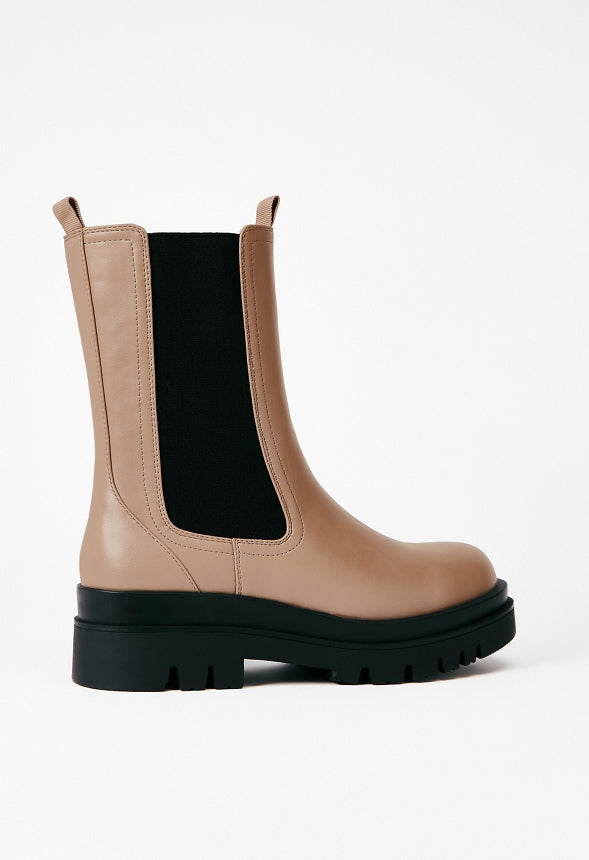 Candide Platform Chelsea Boot Portabella