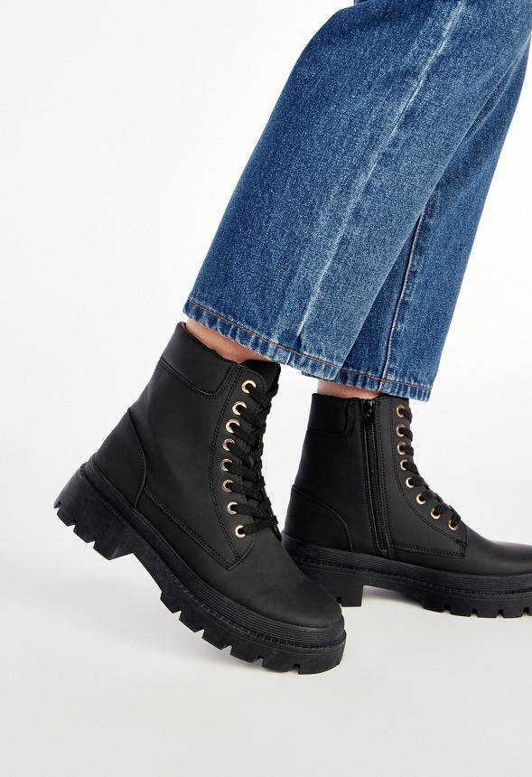 Tevos Combat Boot Black