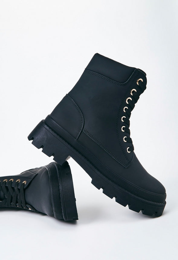 Tevos Combat Boot Black