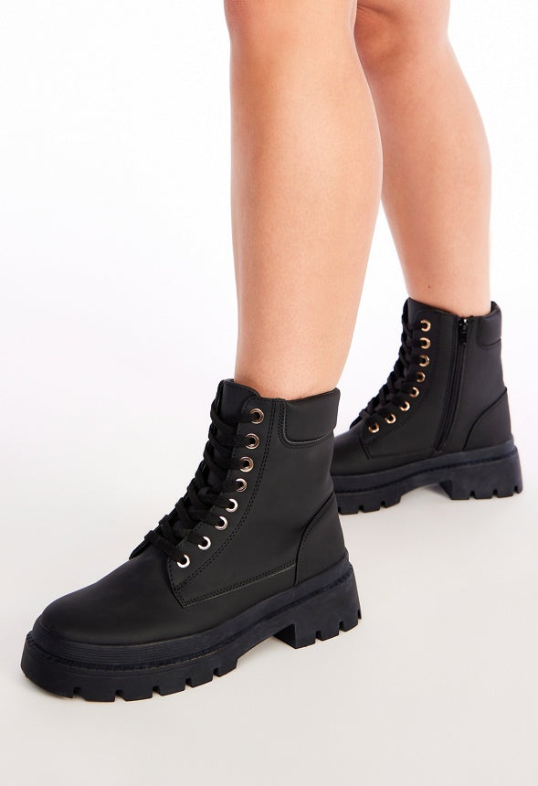Tevos Combat Boot Black