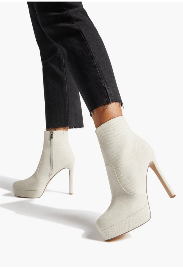 NATASHIA PLATFORM BOOTIE Birch