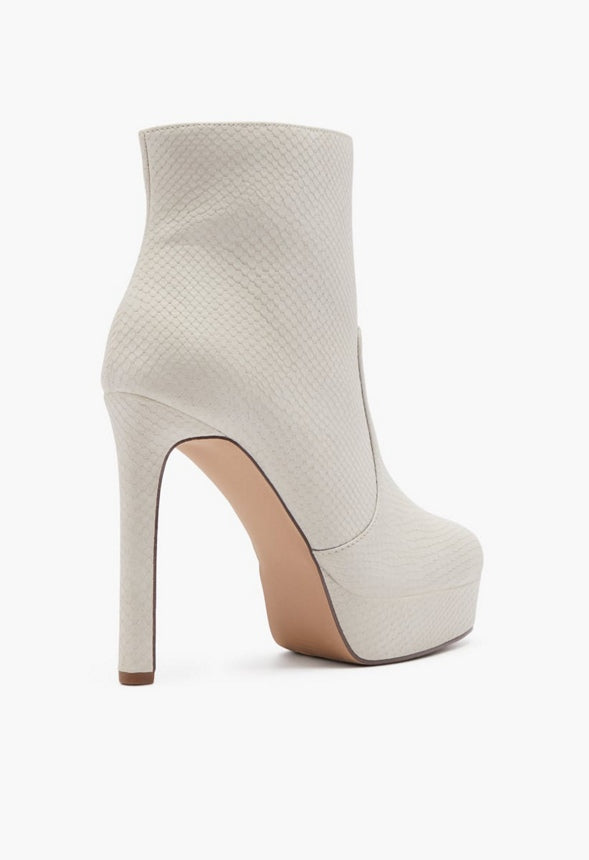 NATASHIA PLATFORM BOOTIE Birch