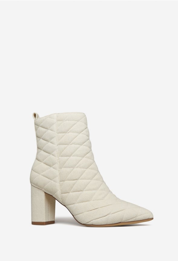 MAYSIE BLOCK HEEL BOOTIE Bone
