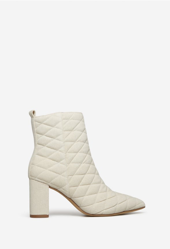 MAYSIE BLOCK HEEL BOOTIE Bone