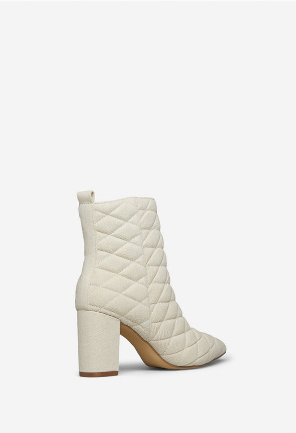 MAYSIE BLOCK HEEL BOOTIE Bone