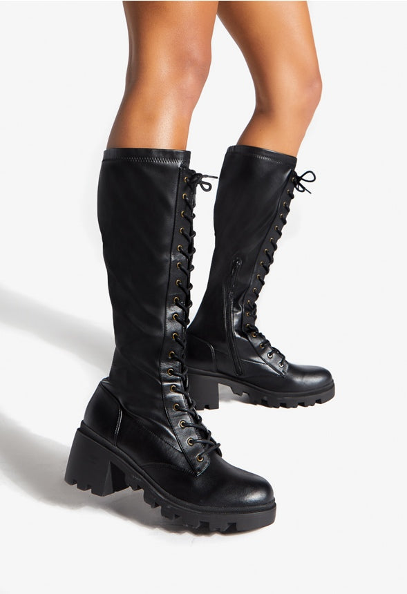 BALAN LUG SOLE BOOT Black