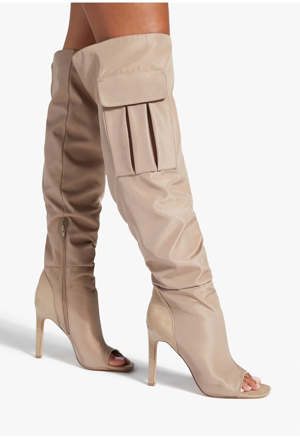 HARRIETTE STILETTO BOOT Sesame
