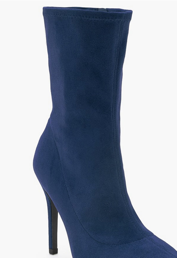 SCARLETTE HEELED BOOTIE Dark Sapphire