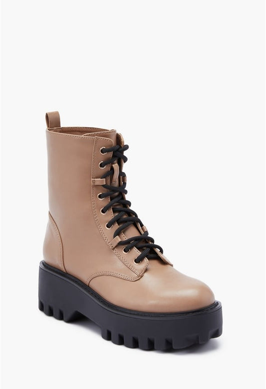 ELETRA COMBAT BOOTIE Portobello