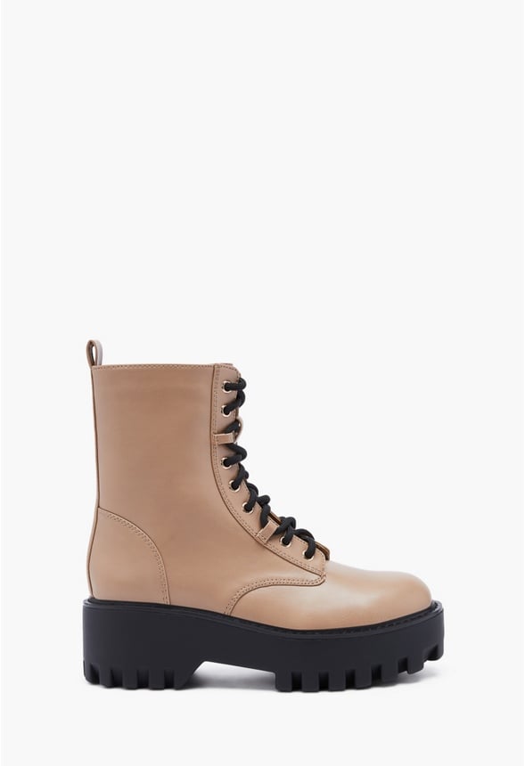 ELETRA COMBAT BOOTIE Portobello