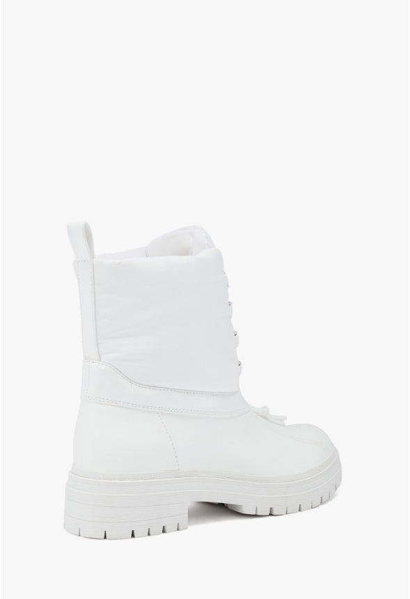 KELLY WATER RESISTANT RAIN BOOTIE Bright White