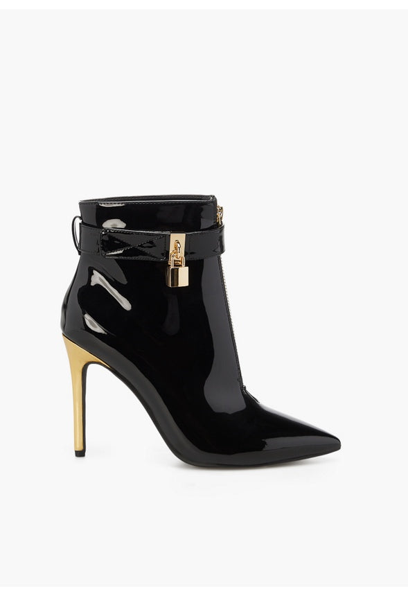 TABETHA HEELED BOOTIE Black Caviar