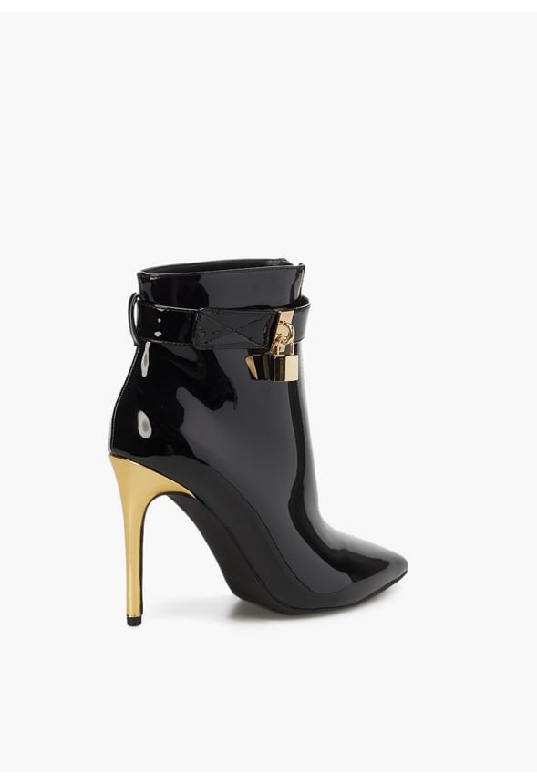 TABETHA HEELED BOOTIE Black Caviar