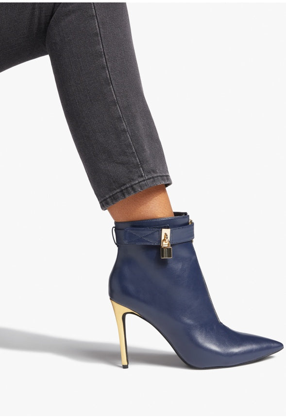 TABETHA HEELED BOOTIE Dark Sapphire