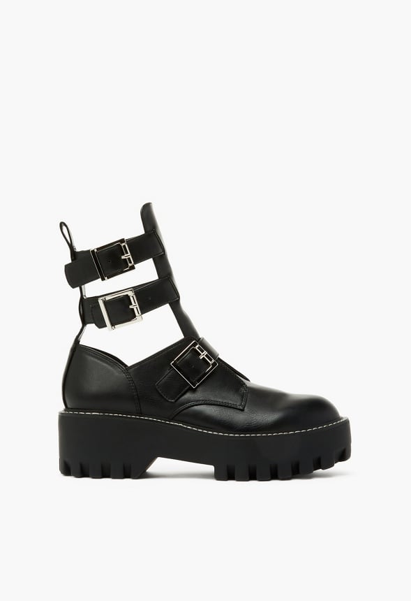 SIERRA BUCKLE BOOTIE Black