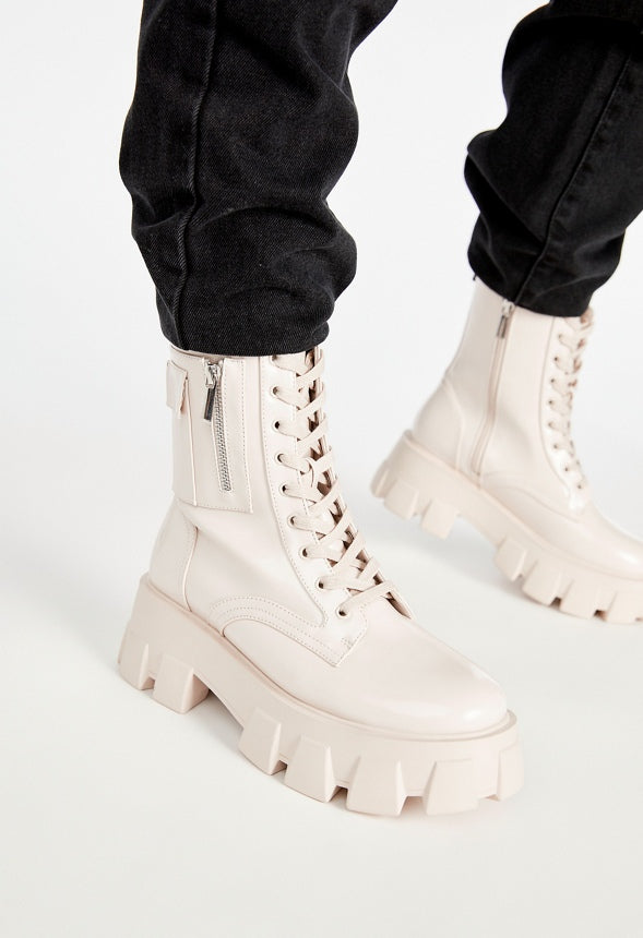 Reverie Combat Boot Birch
