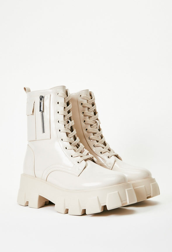 Reverie Combat Boot Birch