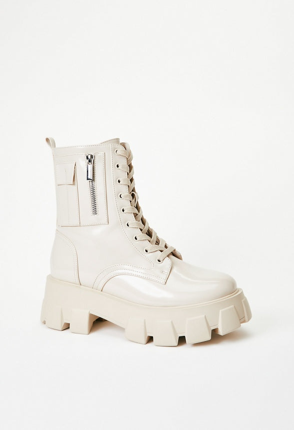 Reverie Combat Boot Birch