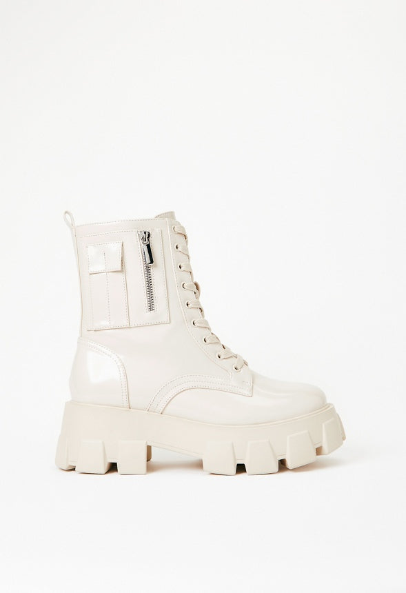 Reverie Combat Boot Birch
