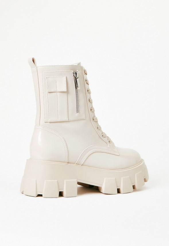 Reverie Combat Boot Birch