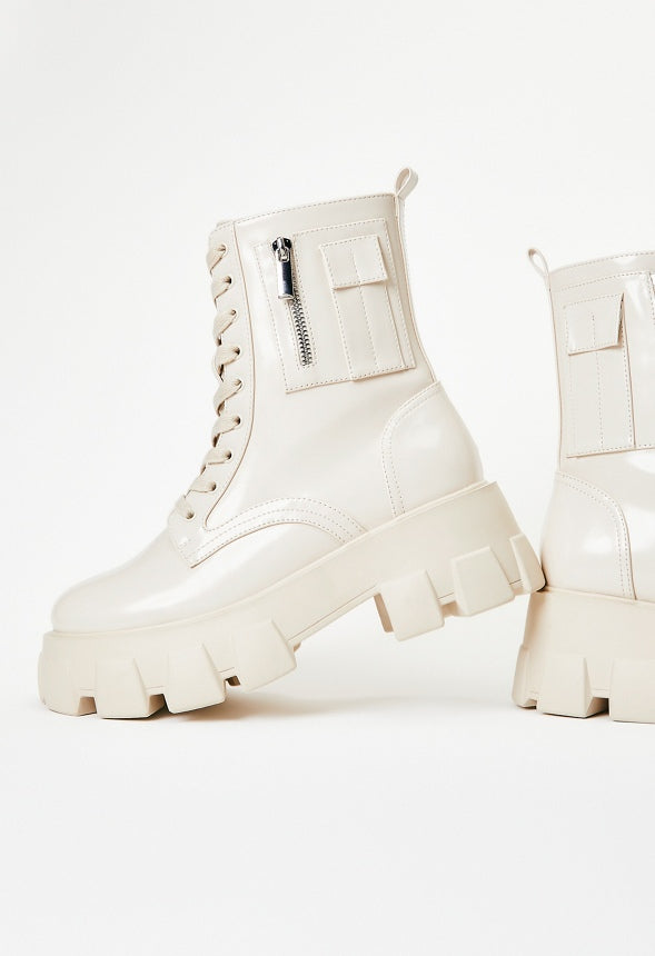 Reverie Combat Boot Birch