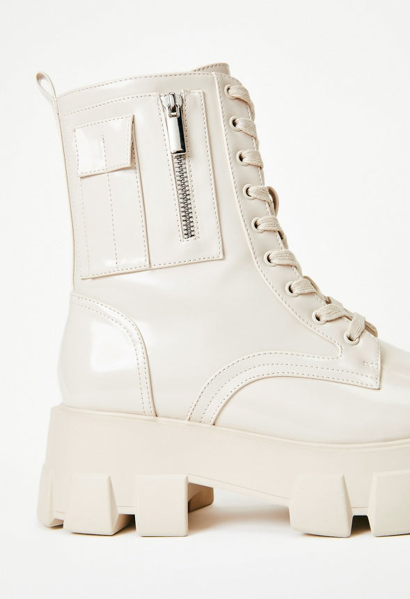 Reverie Combat Boot Birch