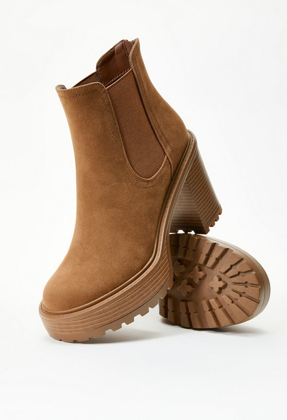Kinley Chelsea Ankle Boot Dark Portabella