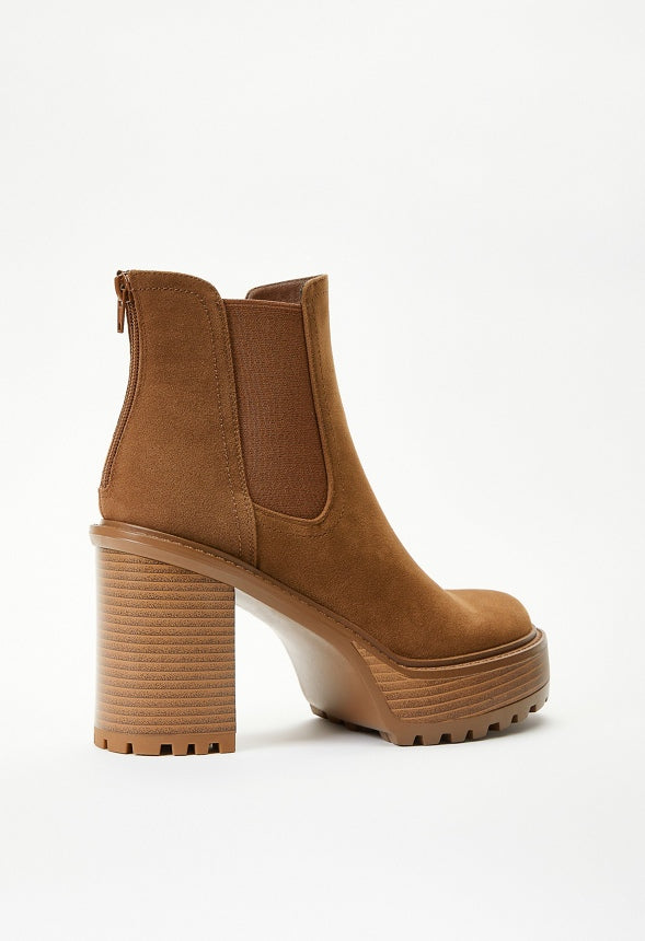 Kinley Chelsea Ankle Boot Dark Portabella