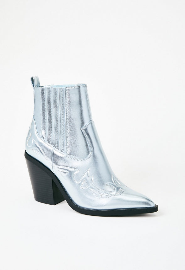 Faye Pointed Toe Bootie Angel Falls Blue