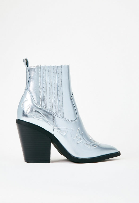 Faye Pointed Toe Bootie Angel Falls Blue